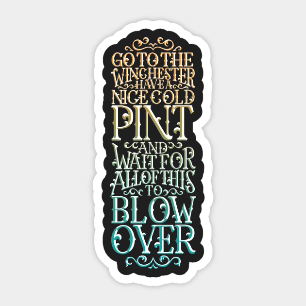 Go to the Winchester Sticker by polliadesign